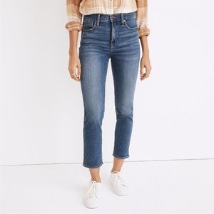 Madewell Stovepipe Jeans in Dearham Wash SZ 27 EUC